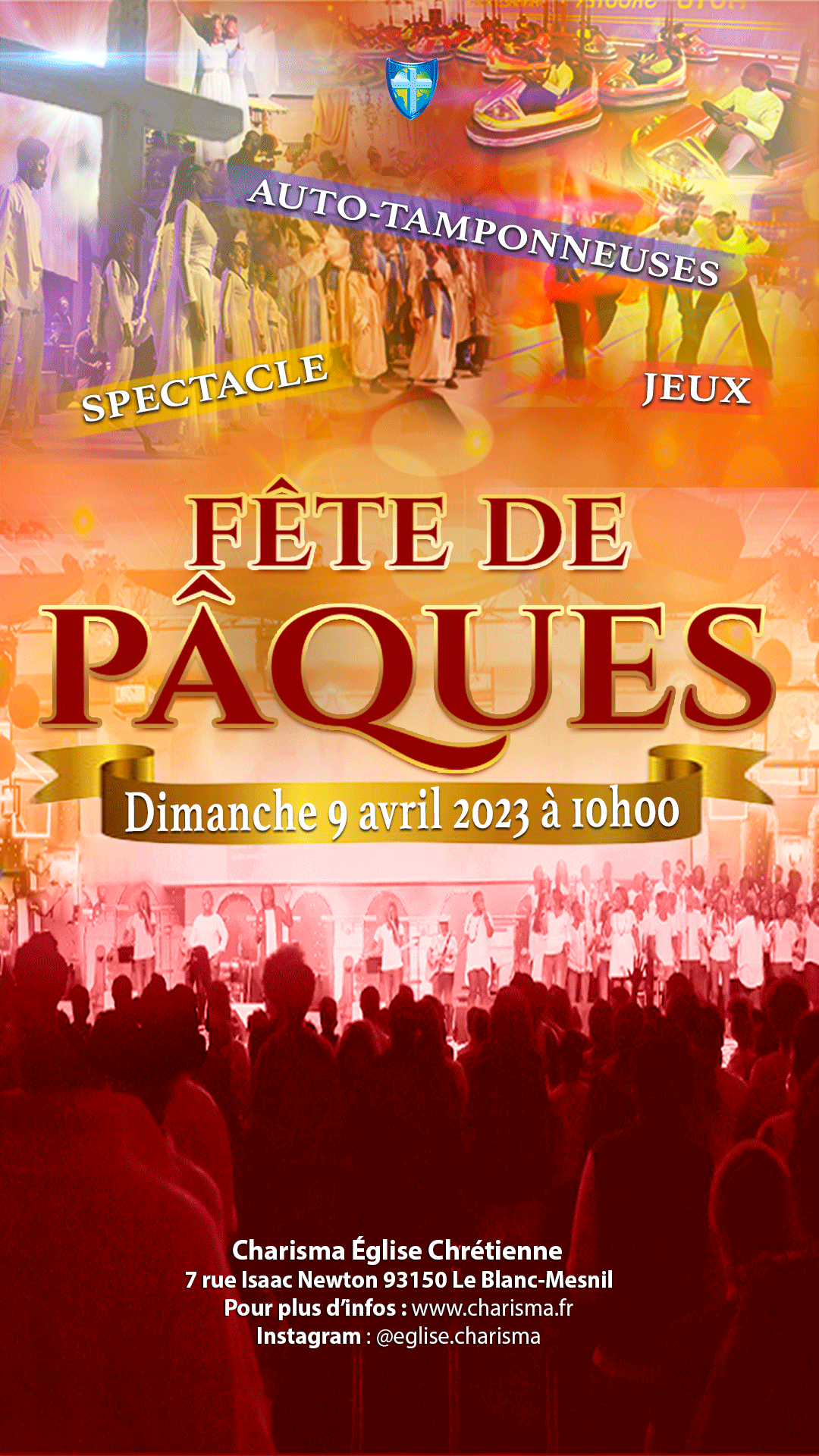 Fête de Pâques Format Story 2023 